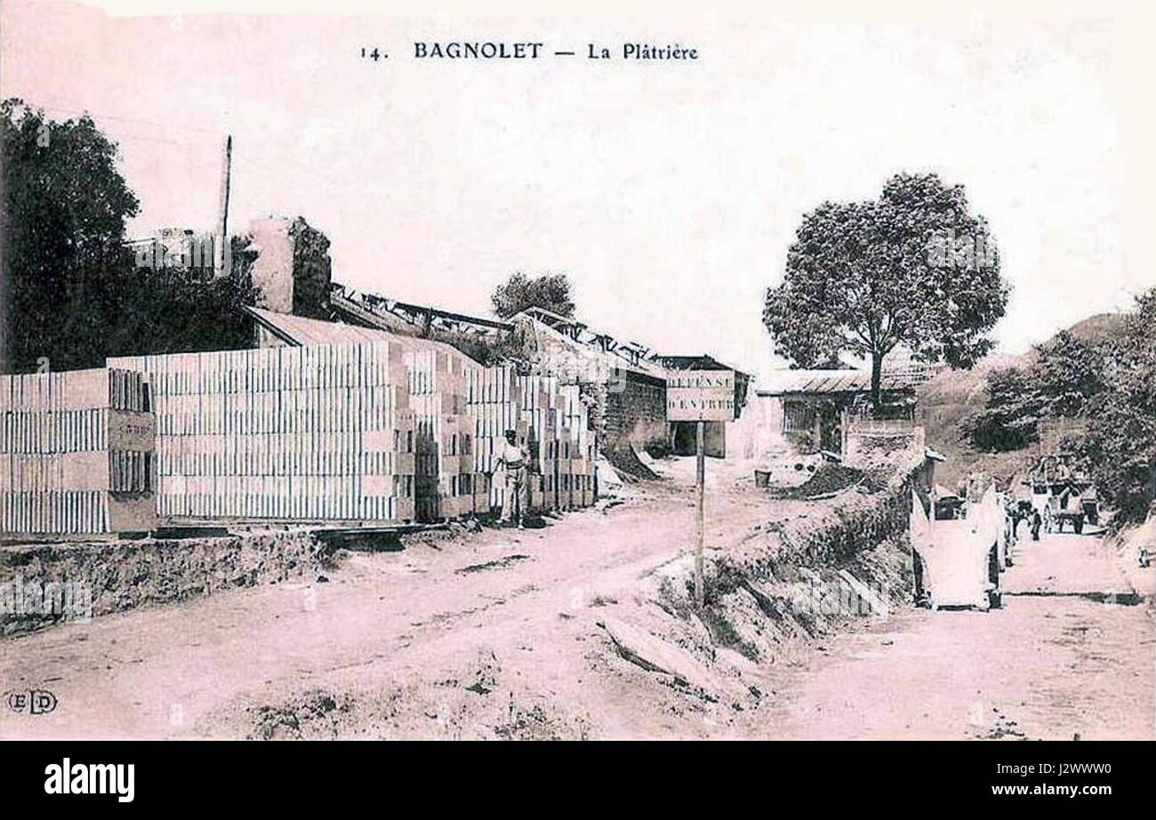 Bagnolet - La Platriere Foto Stock