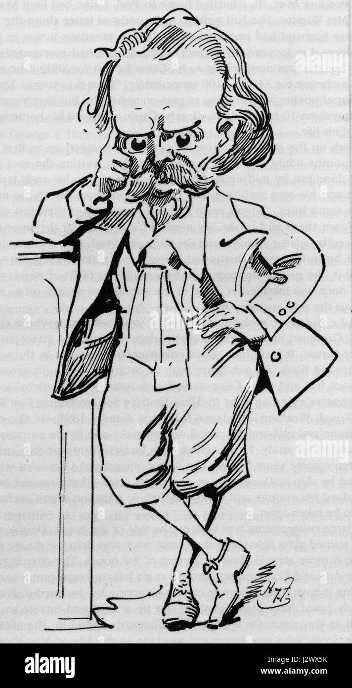 Fumetto di Caine Foto Stock