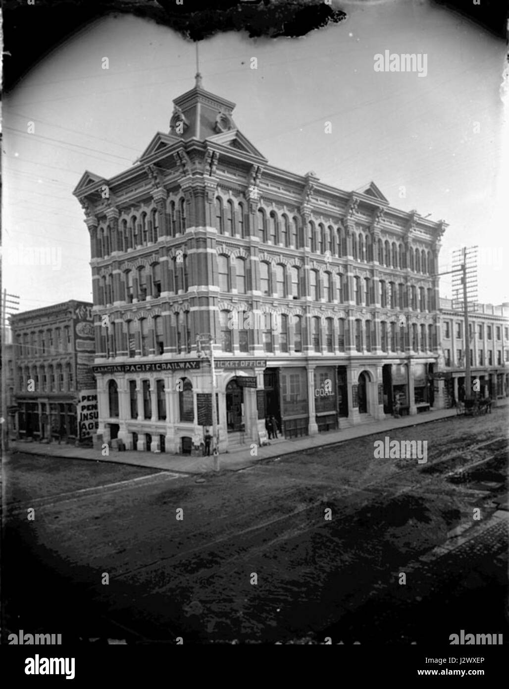 Canadian Pacific Railway Office Sparks Street a Elgin Street Ottawa Foto Stock