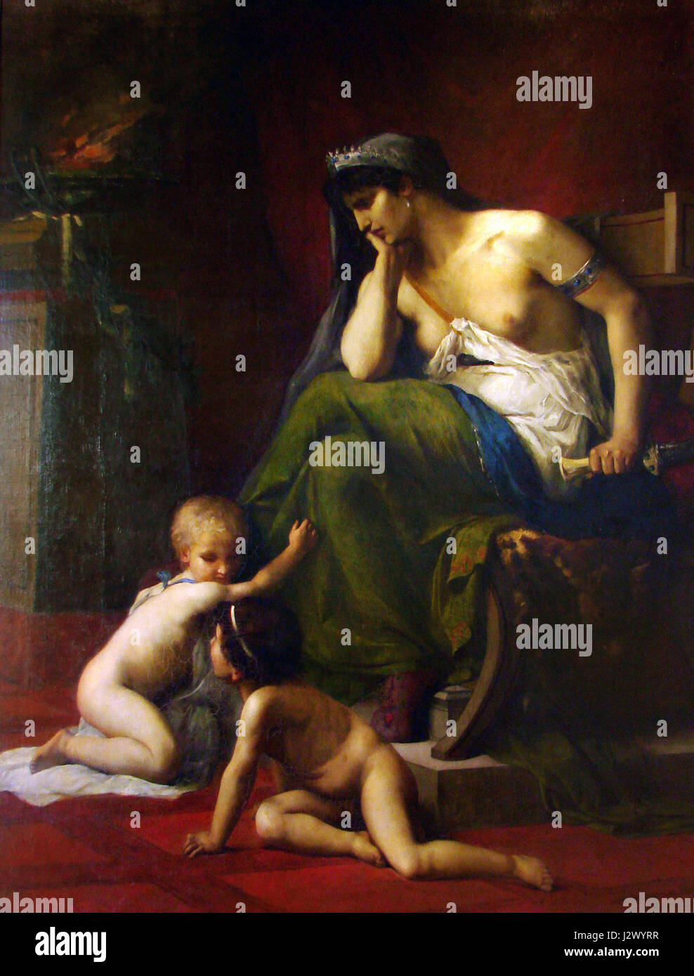 Beaux-Arts Nancy Klagmann è un'opera d'arte o una mostra che mette in mostra lo stile artistico di Beaux-Arts Questo stile è caratterizzato da grandiosità, simmetria e design elaborato, spesso visto negli edifici pubblici e nelle sculture. Foto Stock