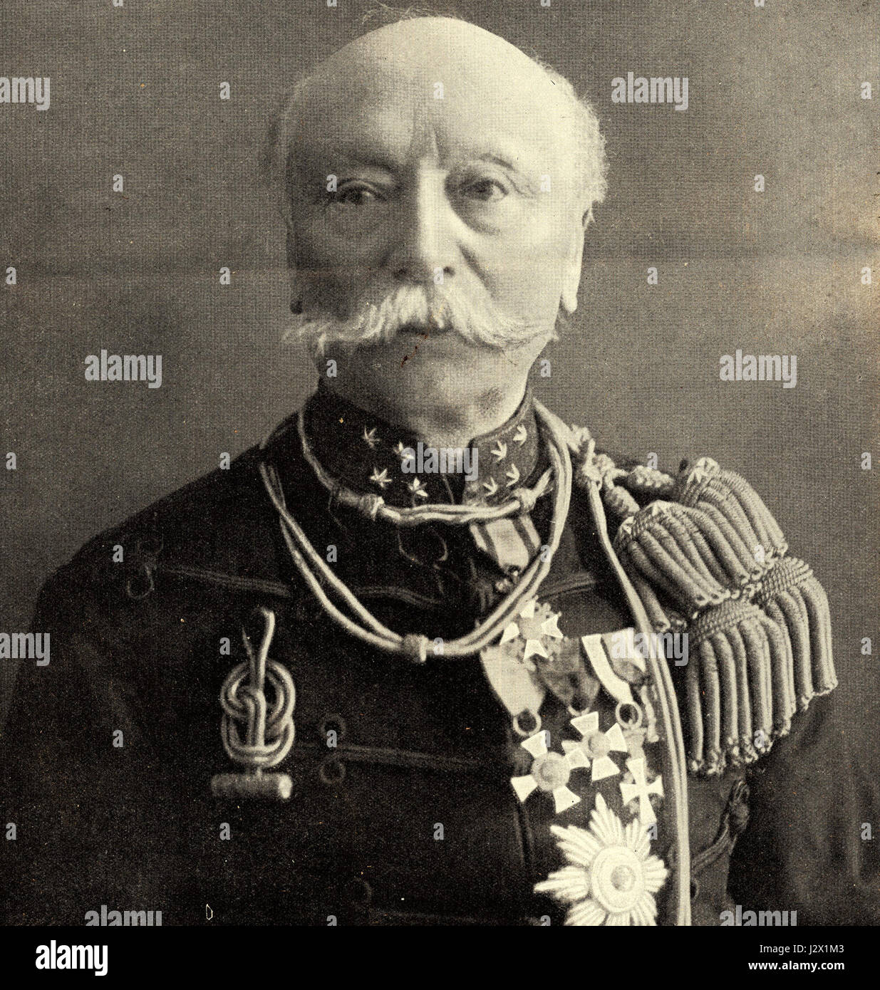 Beer Poortugael era un distinto ufficiale militare olandese, prestando servizio come tenente generale, membro del Consiglio di Stato, e ricoprendo posizioni chiave nell'Accademia militare olandese e nell'ispezione dell'istruzione militare. Foto Stock