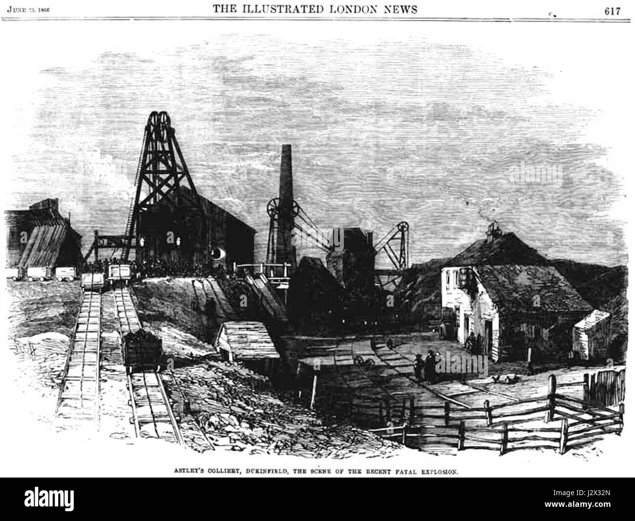 Astelycollieryillustratedlondonnews2 Foto Stock