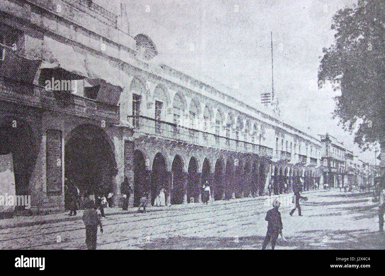 L'Antiguo Palacio Municipal de Puebla è un edificio storico situato a Puebla, Messico. Una volta il municipio, il palazzo rappresenta l'architettura coloniale e funge da importante punto di riferimento culturale e storico della città. Foto Stock