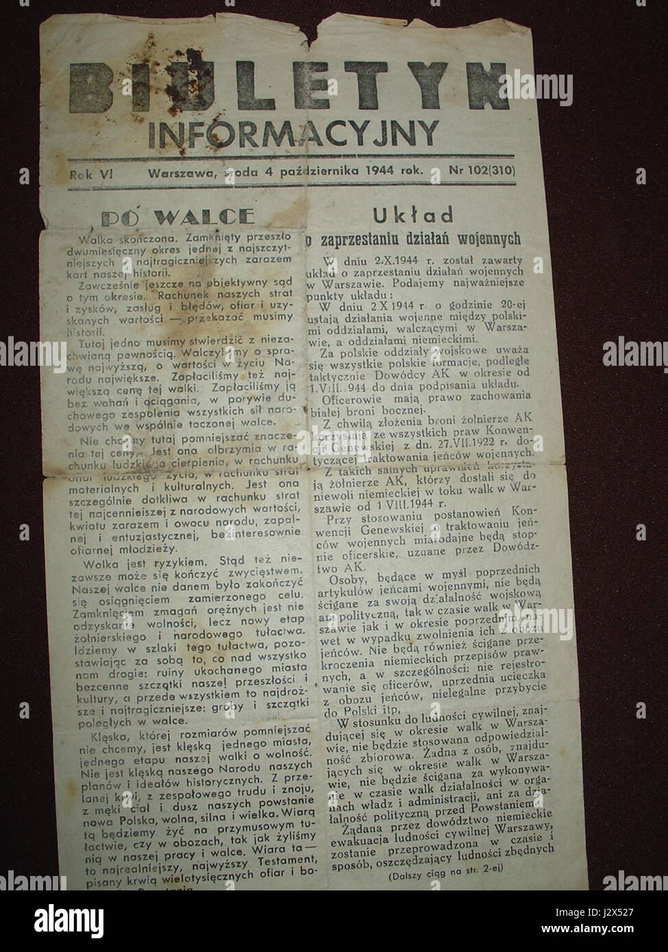 "Biuletyn Informacyjny" n. 310 è un bollettino informativo polacco, che probabilmente copre argomenti politici, sociali o storici. Questa pubblicazione funge da record di eventi contemporanei e storici in Polonia. Foto Stock "Biuletyn Informacyjny" n. 310 è un bollettino informativo polacco, che probabilmente copre argomenti politici, sociali o storici. Questa pubblicazione funge da record di eventi contemporanei e storici in Polonia. Foto Stock