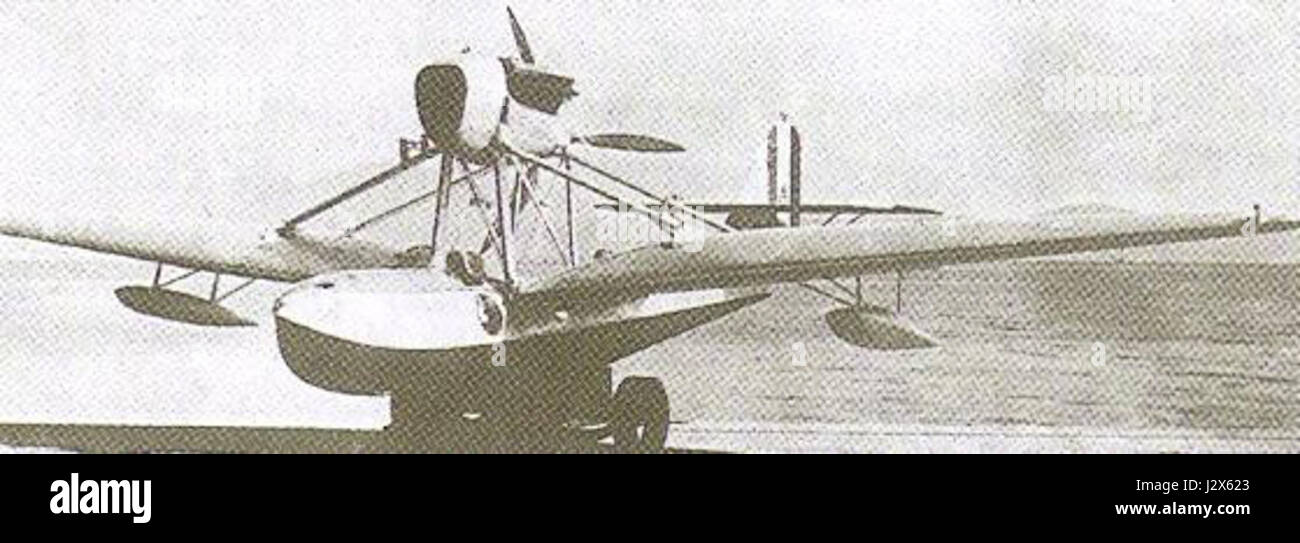Il SIAI S.67 è un velivolo italiano progettato a metà del XX secolo. Questo velivolo era noto per il suo design e l'uso in vari ruoli, in particolare nelle operazioni militari e di ricognizione durante il periodo post-bellico. Foto Stock