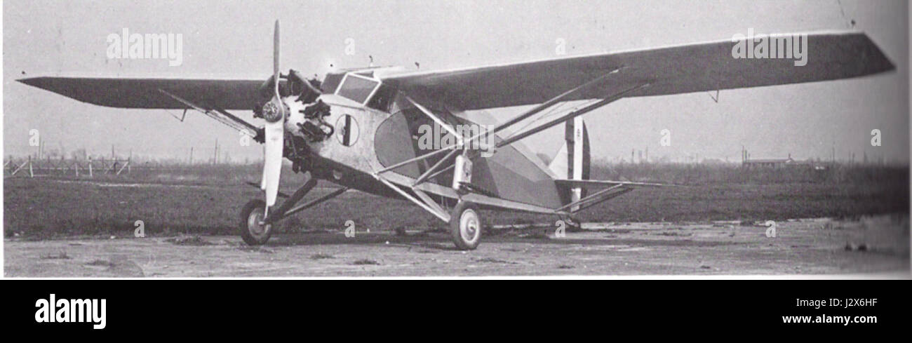 Caproni Ca.97 unico motore Foto Stock