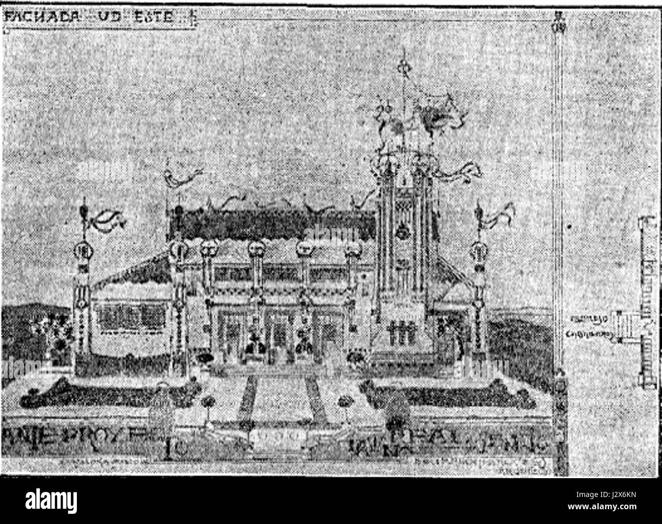 L'evento Balcells Lawn Tennis 1911 rappresenta una competizione di tennis all'inizio del XX secolo, che mette in evidenza la crescita dello sport in Spagna. Il tennis sul prato divenne popolare in quest'epoca, con numerosi tornei che si svolgono in tutta Europa. Foto Stock