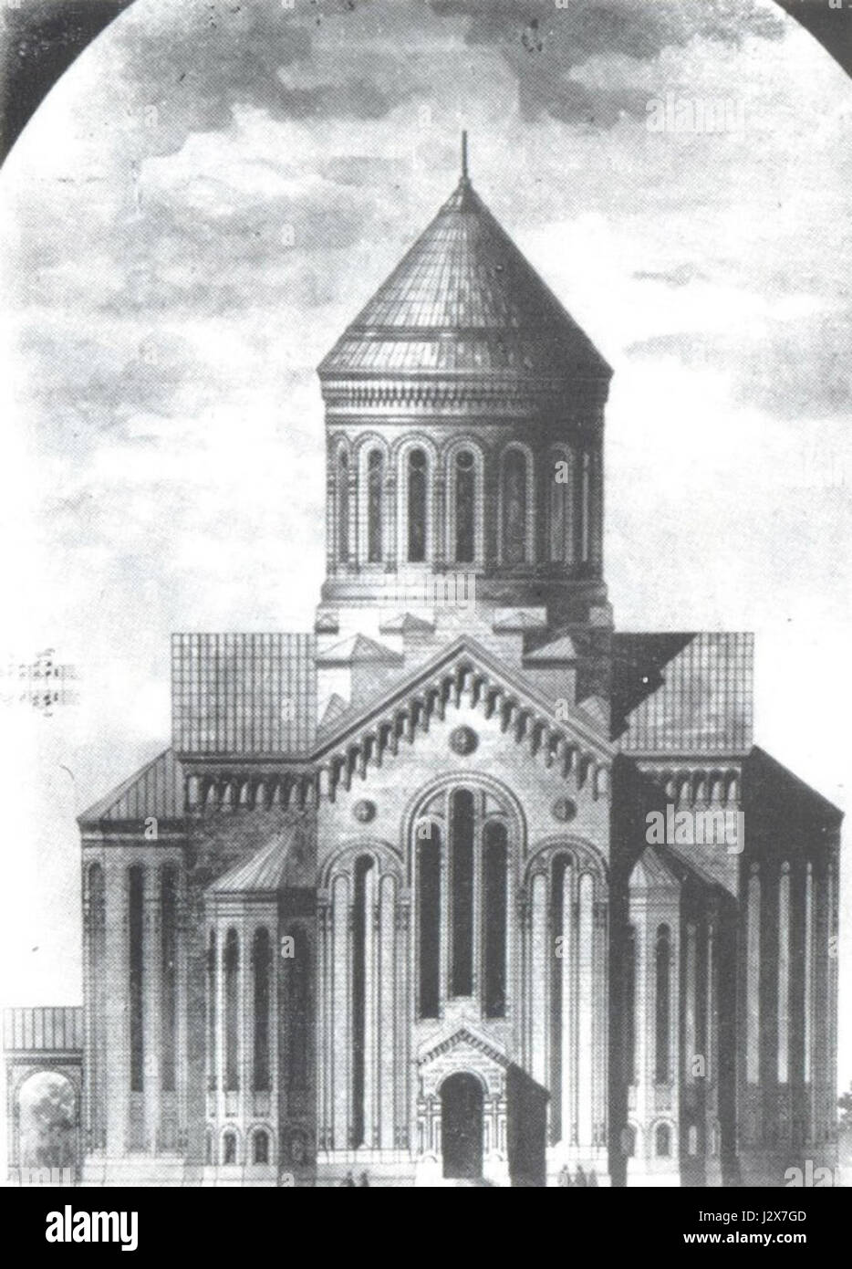 Budagovski Cattedrale armena di Baku-2 Foto Stock