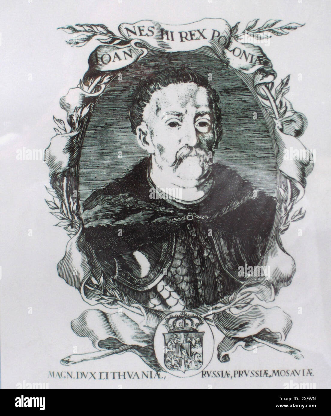 La battaglia di Vienna fu un conflitto chiave nella storia europea, combattuta nel 1683, in cui il re Jan III Sobieski di Polonia guidò una coalizione per togliere l'assedio ottomano di Vienna. La vittoria fu cruciale per fermare l'espansione ottomana in Europa. Foto Stock