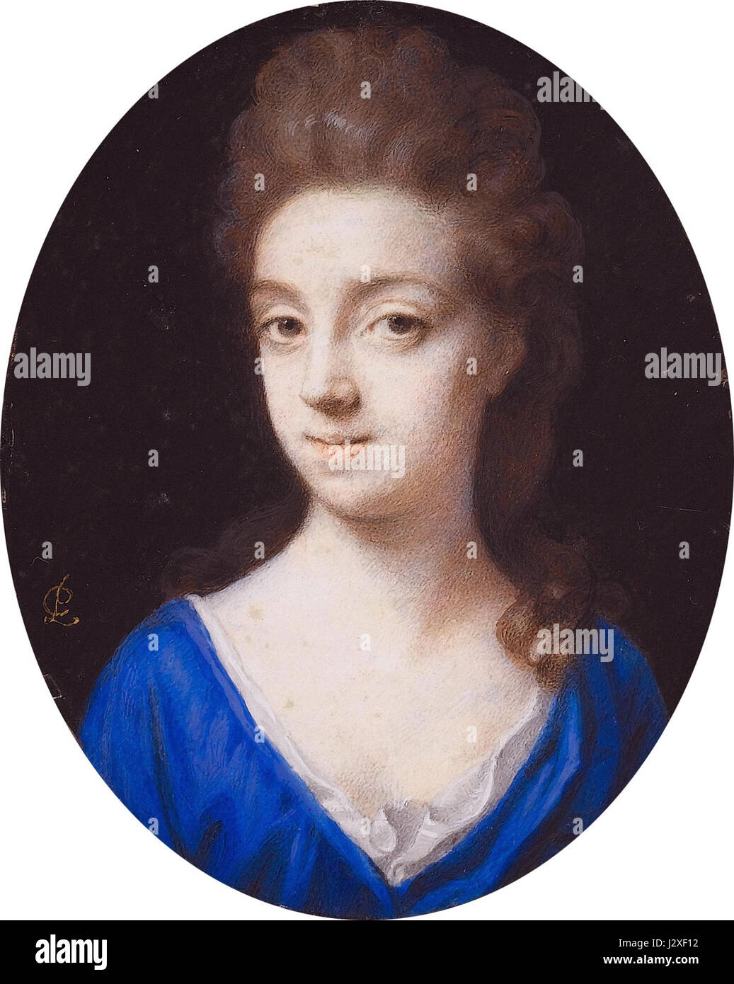 Carey, contessa di Peterborough, da Pietro Croce (c) 1650-1724 Foto Stock