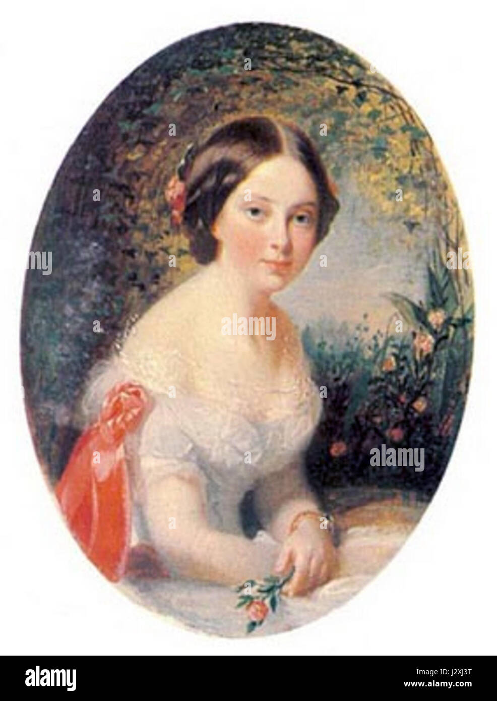 Questo titolo si riferisce a un'opera di Makarov con Annenkova, probabilmente un personaggio o un soggetto nell'opera. Può essere legato all'arte o alla letteratura russa, dati i nomi coinvolti. Foto Stock