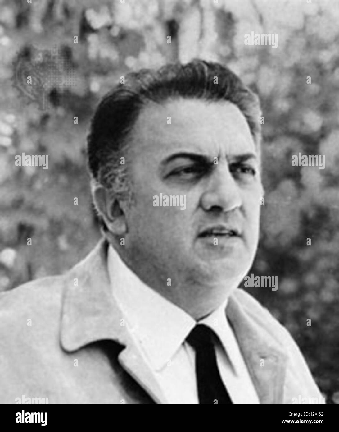 Federico Fellini negli anni Settanta Foto Stock