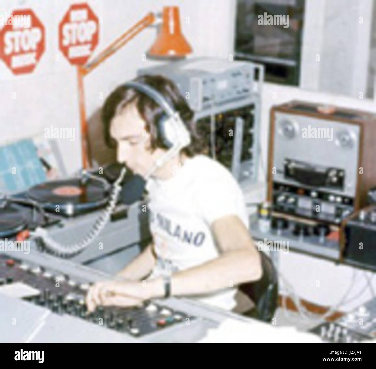 Claudio Cecchetto radio DJ Foto Stock