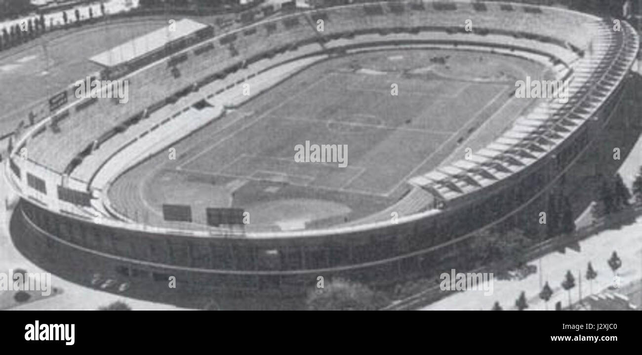 Stadio Comunale Benito Mussolini Foto Stock