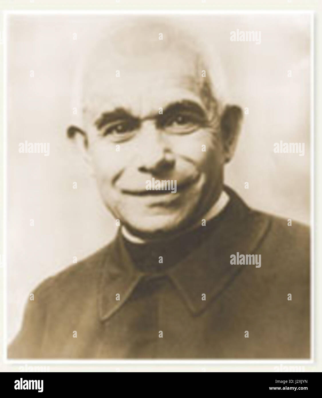 Cara Don Orione fu sacerdote cattolico e fondatore dei figli della Divina Provvidenza, dedicando la sua vita ad opere caritative e all'educazione religiosa. Foto Stock