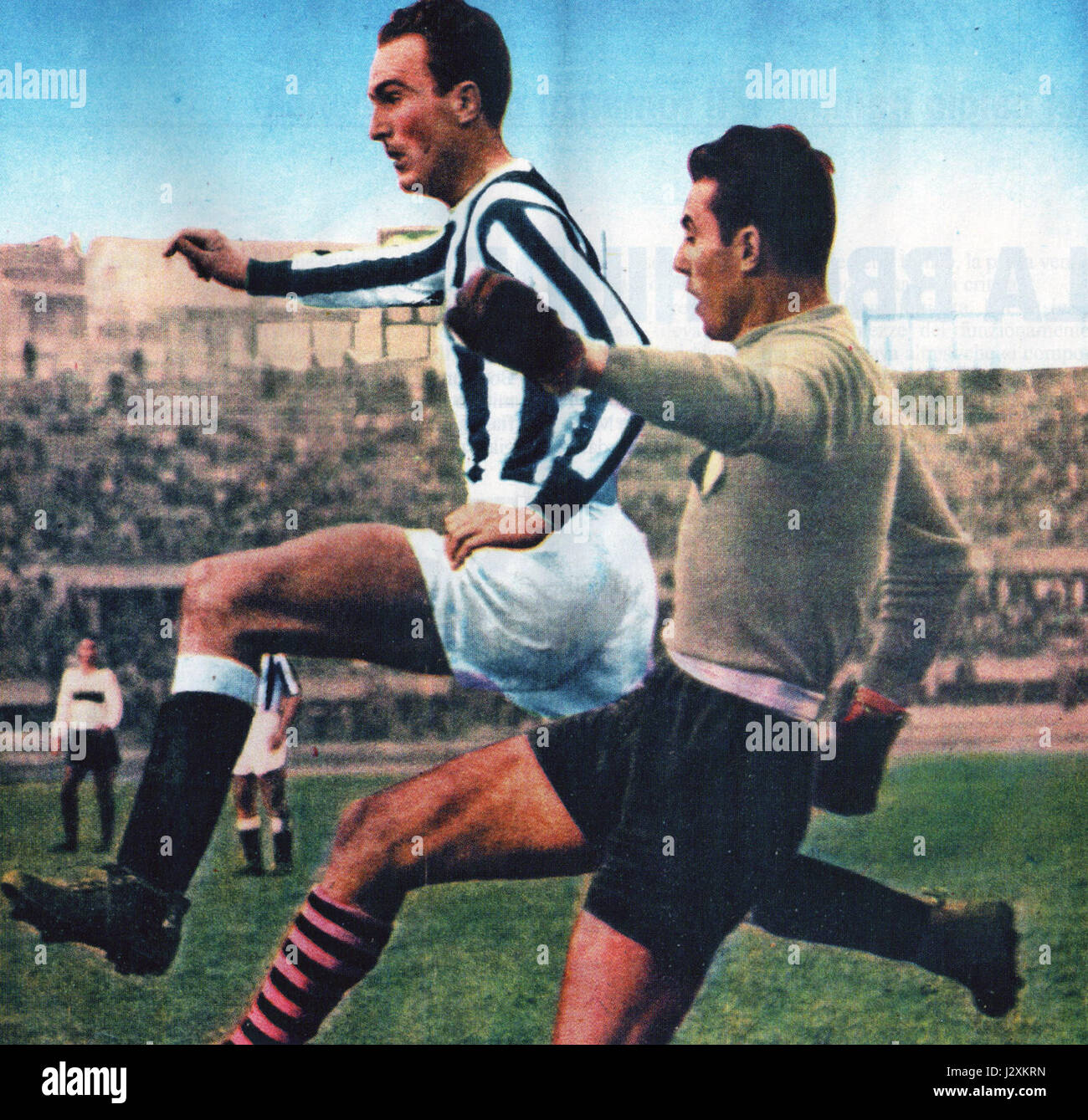 John Hansen - Juventus FC 1951-52 Foto Stock