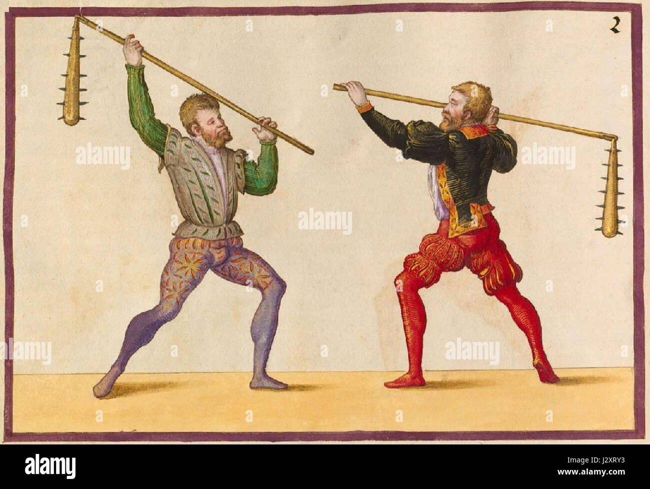 Una pubblicazione o un'opera d'arte intitolata "Arte De Athletica 2b", probabilmente incentrata sulla rappresentazione delle prestazioni atletiche, dell'educazione fisica o della cultura sportiva. Foto Stock