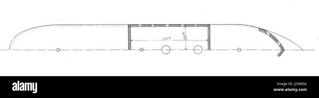 Il piano del ponte Bellerophon si riferisce alla disposizione della famosa nave della Royal Navy britannica, la H.M.S. Bellerophon. Questo piano di coperta offre informazioni sulla struttura della nave, le sue aree operative e il significato storico della guerra navale. Foto Stock