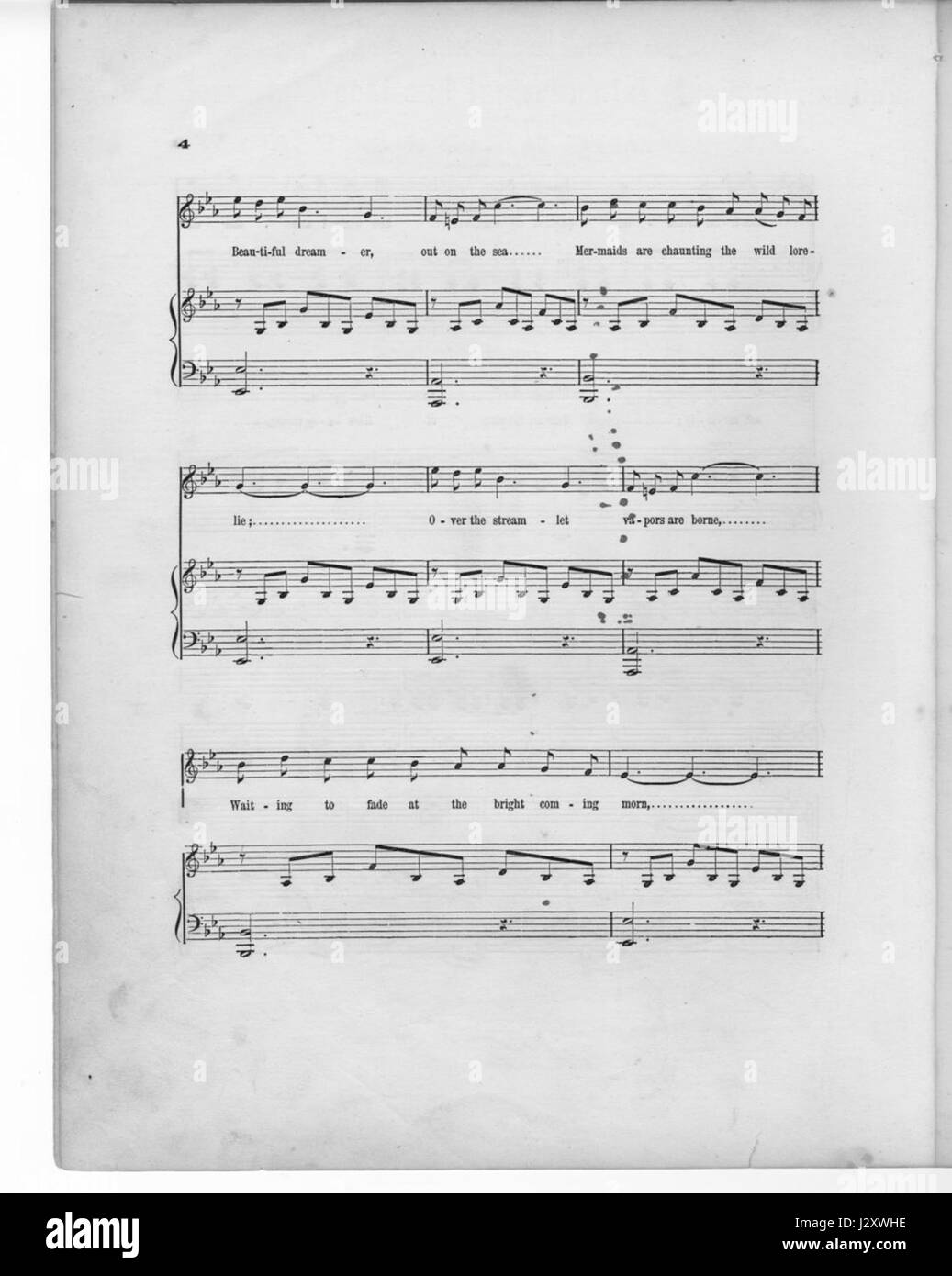 Bella sognatore 4 Foto Stock