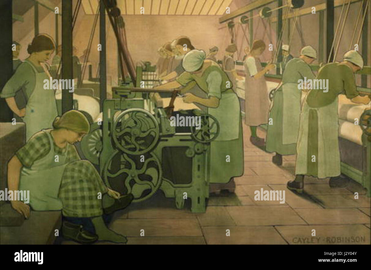 Industrie britanniche Foto Stock