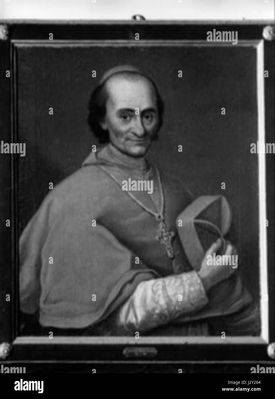 Il Cardinale Gerdil - XIX secolo la pittura Foto Stock