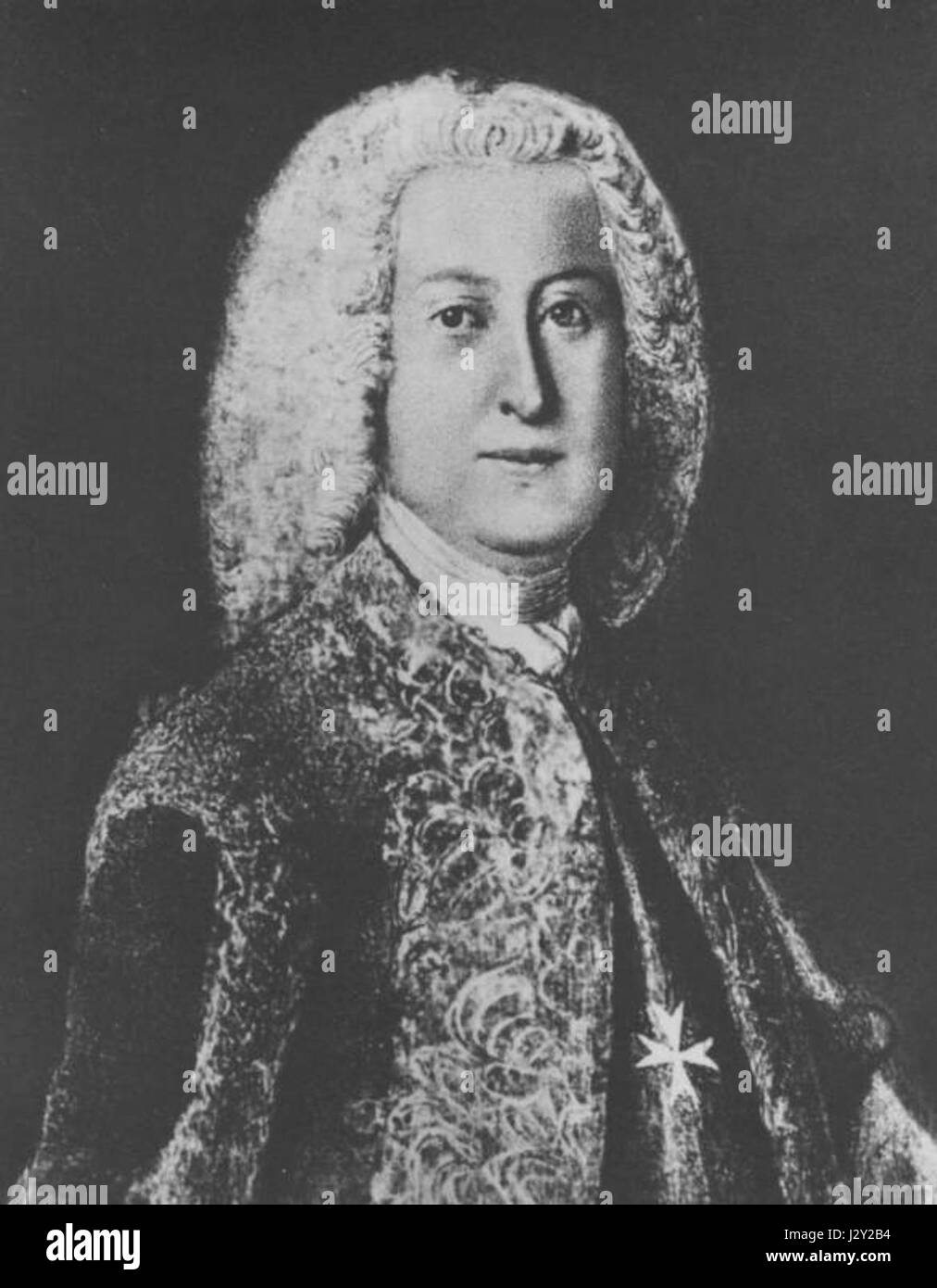 CasparWilhelmBorcke Foto Stock