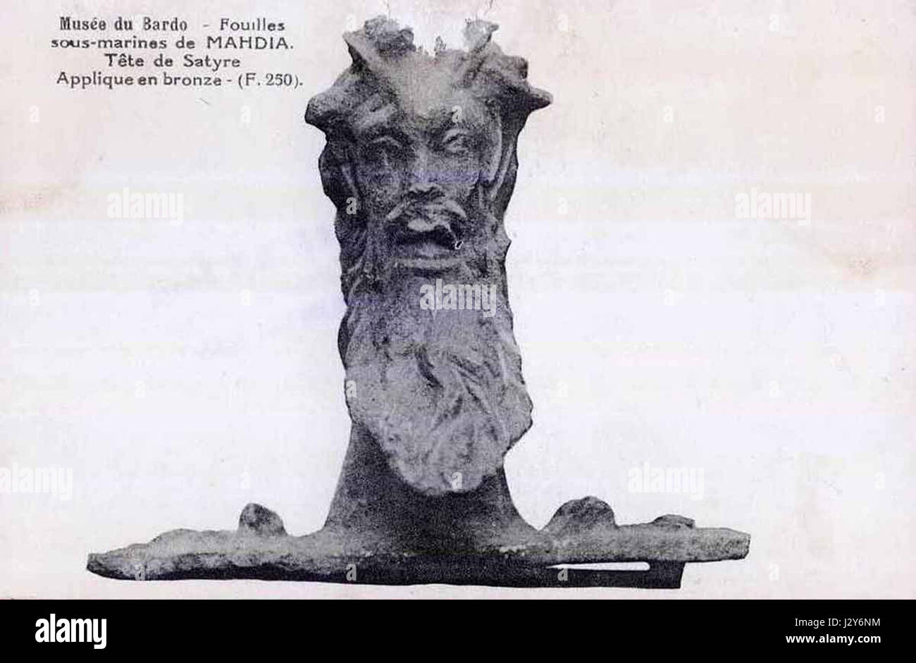 Bardo mahdia applique Profburp Foto Stock