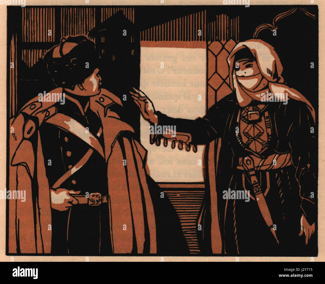 "Nouvelles Asiatiques" (notizie asiatiche) di Becque si riferisce a un'opera incentrata su argomenti asiatici, probabilmente discutendo aspetti culturali, politici o storici dell'Asia. Il riferimento a pagina 041 evidenzia una parte importante del testo. Foto Stock