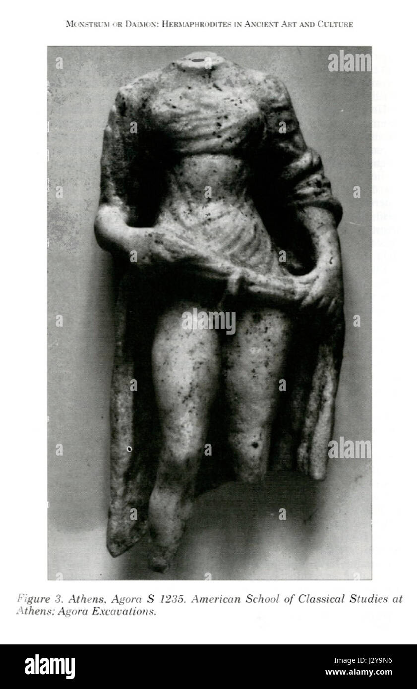 Anasyromenos figura Foto Stock