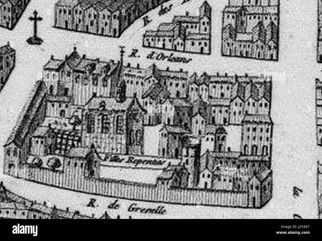 Il *Filles Repenties* si riferisce alle donne nel Canada coloniale francese che sono state reclutate per sposare coloni. Queste donne, spesso provenienti da orfanotrofi francesi, aiutarono a popolare il nuovo mondo. Il termine illustra le dinamiche sociali e la storia coloniale del Canada. Foto Stock