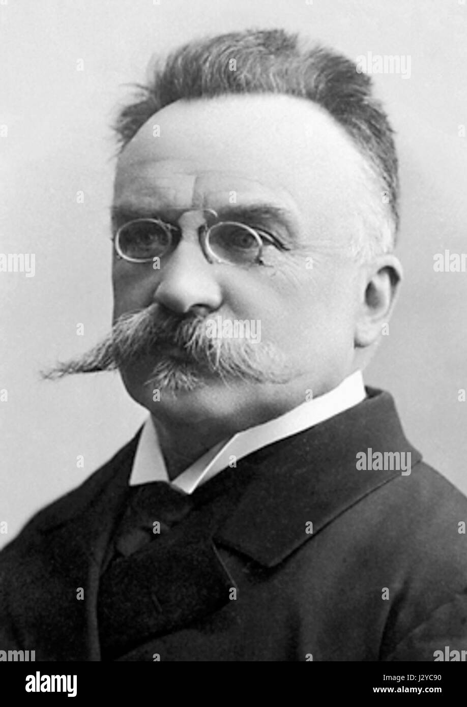 Charles Albert Gobat (1849â€“1914) è stato un politico e diplomatico svizzero, noto per il suo lavoro negli sforzi di pace internazionali e per il suo ruolo nella fondazione della società delle Nazioni. Foto Stock