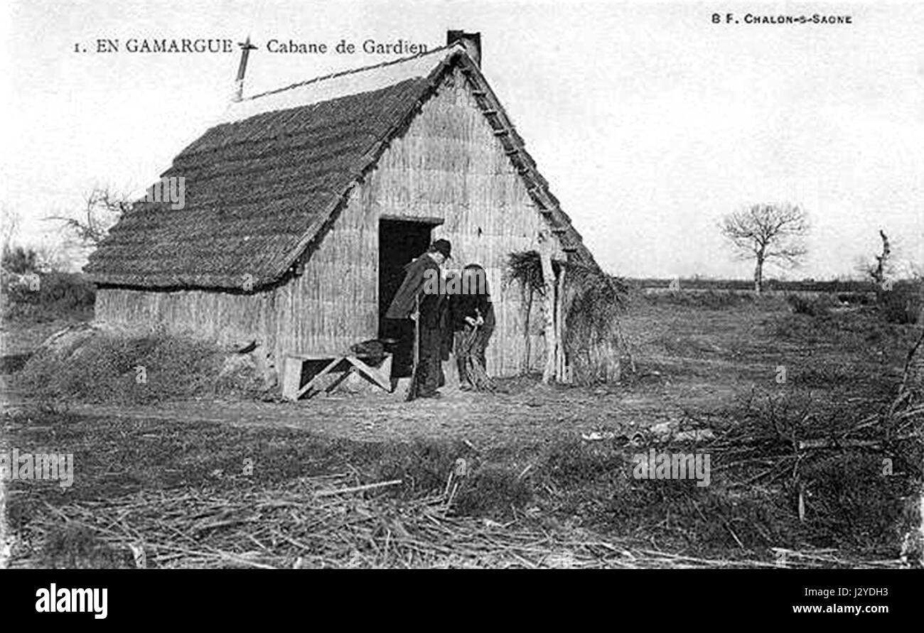 Cabane de gardian Foto Stock
