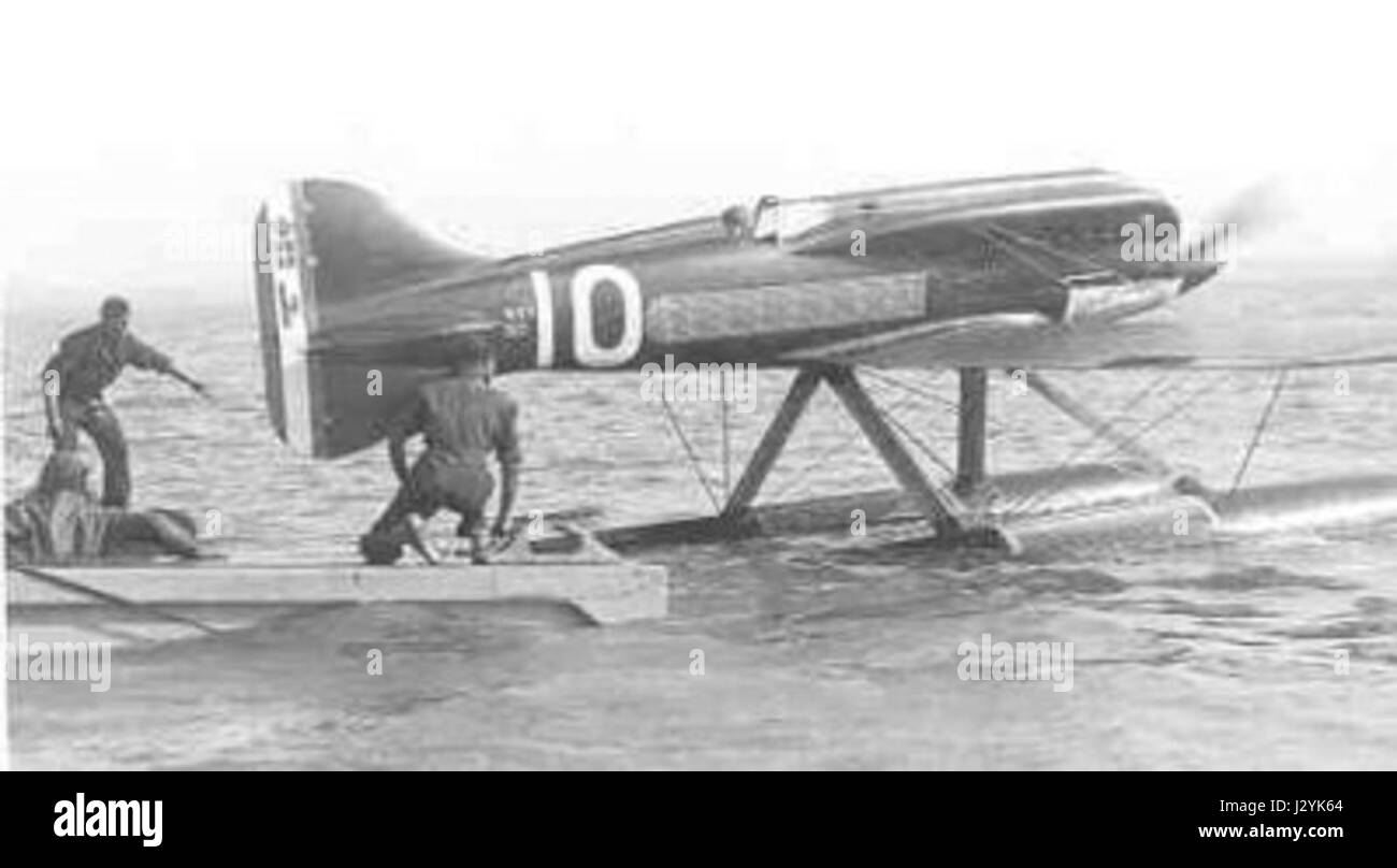 Macchi M.67 a galla Foto Stock