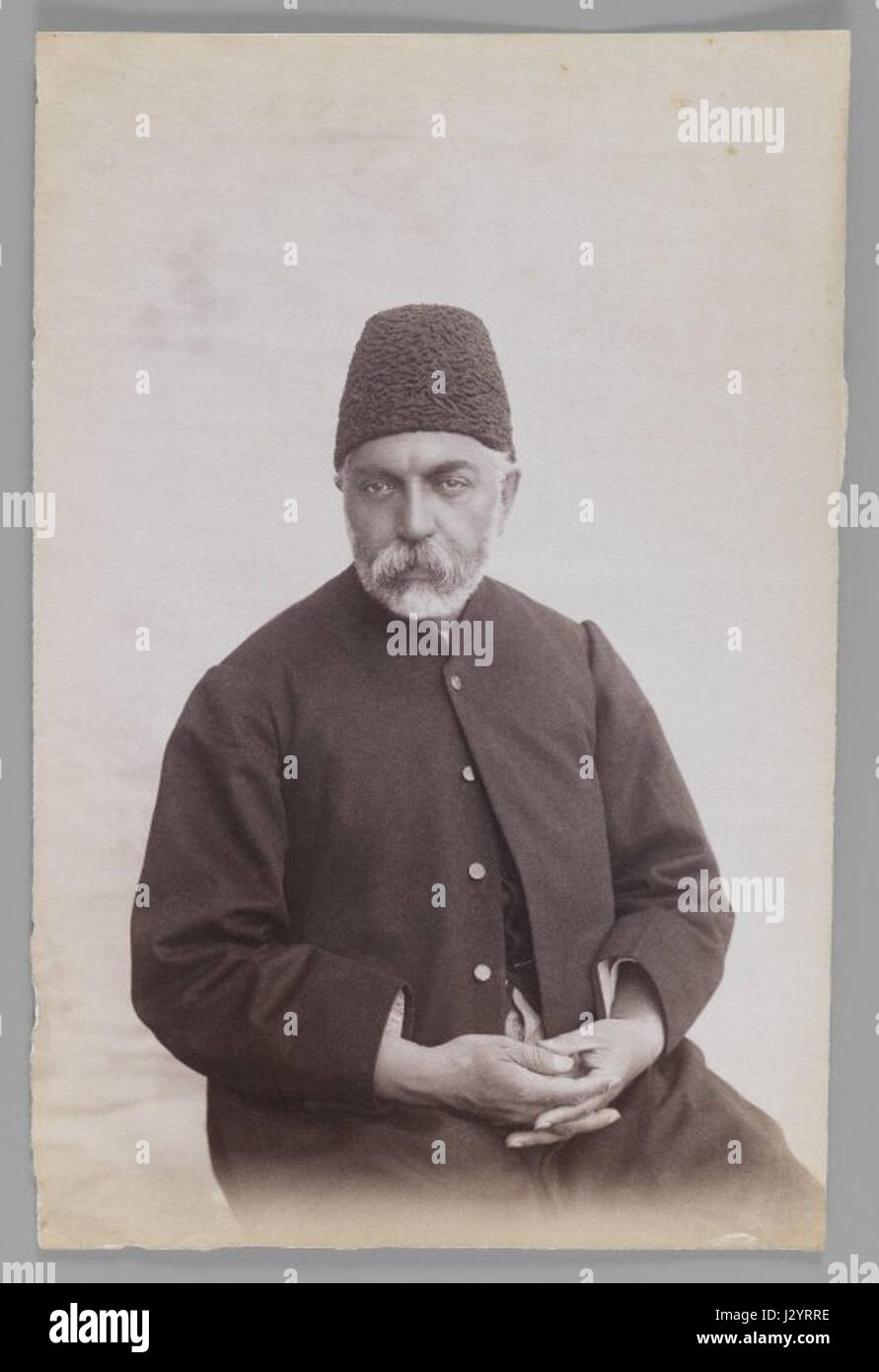 Il Brooklyn Museum - Un anziano gentiluomo uno di 274 fotografie vintage Foto Stock