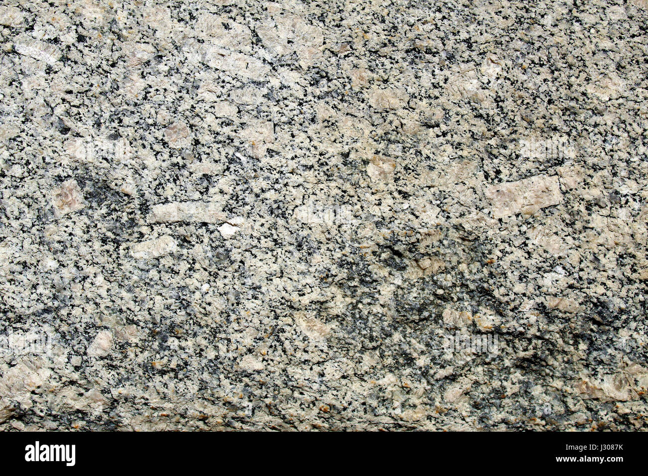Roccia magmatica (commerciale ghiandone gneiss) Foto Stock