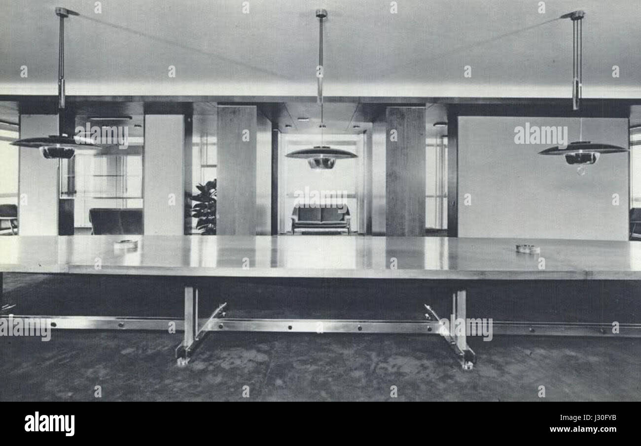 Milano, Torre Galfa (interni) 02 Foto Stock