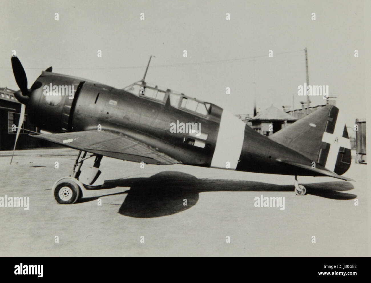 Questo titolo si riferisce ad una mostra al San Diego Air & Space Museum, che mette in evidenza il Reggiane 2003, un aereo di origine italiana. L'aereo è notevole per il suo design e il suo significato storico nella storia dell'aviazione. Foto Stock