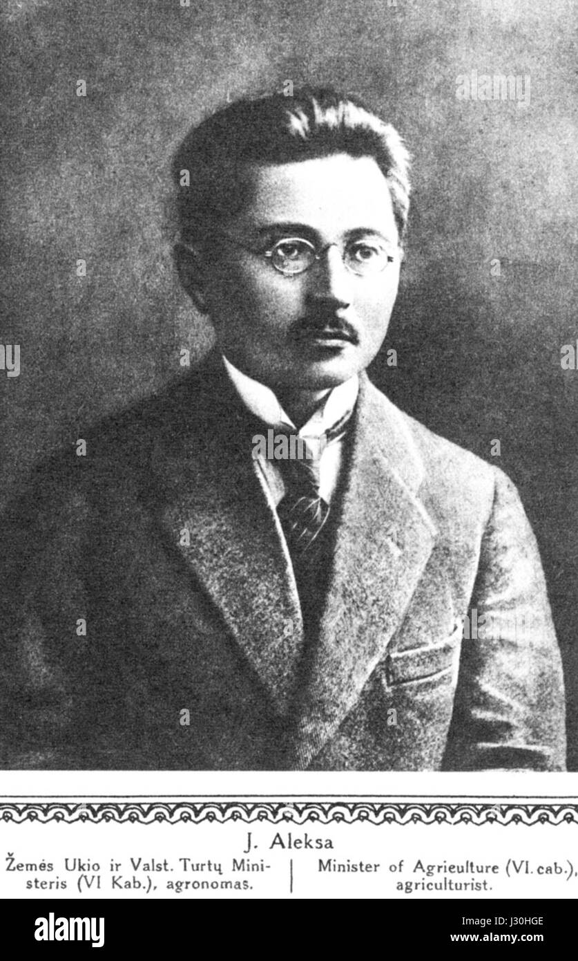 AleksaJonasPranas Foto Stock