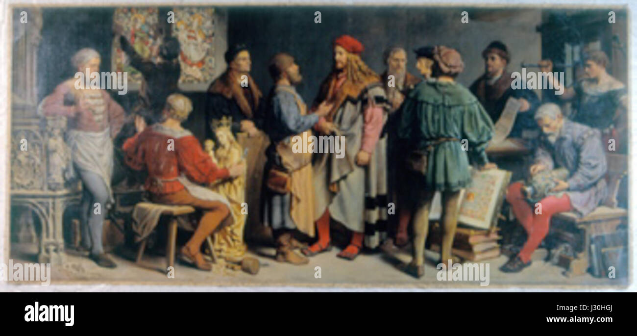 *Altmeister 3* si riferisce ad un'opera d'arte o ad un artista specifico associato al termine "Altmeister", che significa "Vecchio Maestro" in tedesco, che probabilmente fa riferimento all'arte classica o rinascimentale. Foto Stock