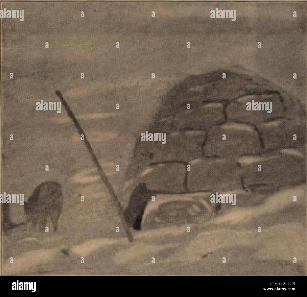 Questo riferimento sembra riferirsi a una pagina o a un'illustrazione di un'opera di Astrup, forse collegata all'arte o al patrimonio culturale norvegese, che documenta scene significative o soggetti storici. Foto Stock