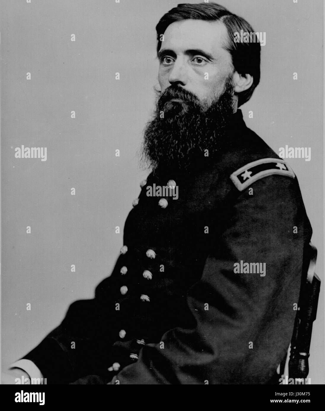 Brigadier-General-John-A.-Rawlins Foto Stock