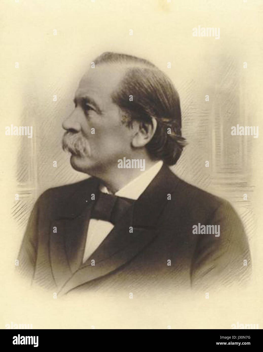 Peter Paul Cahensly era un attivista politico tedesco-americano, noto per il suo lavoro che sosteneva i diritti degli immigrati tedeschi negli Stati Uniti durante la fine del XIX secolo e l'inizio del XX secolo. Foto Stock