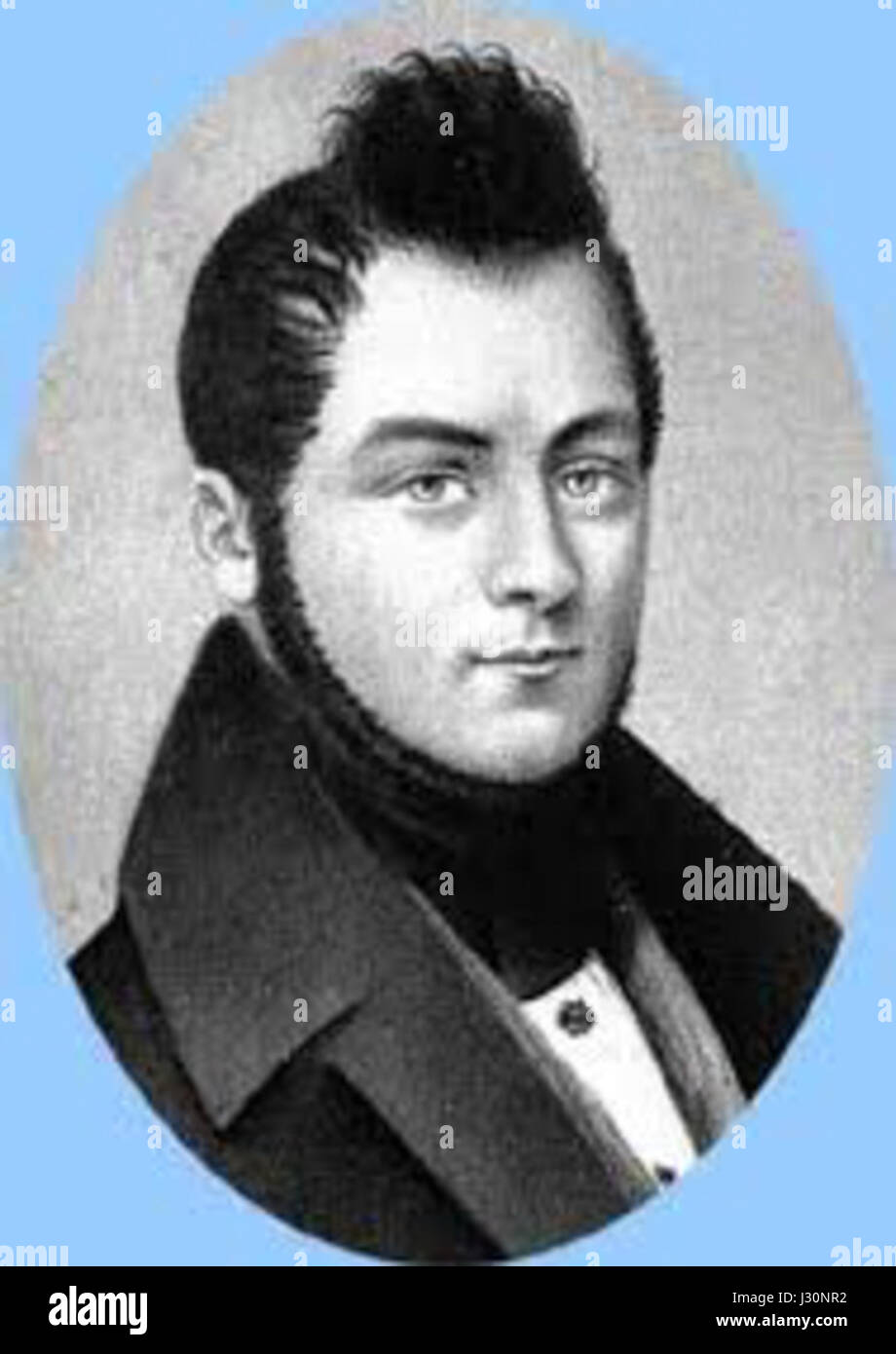 "Cavour ventenne" si riferisce a una raffigurazione del conte Camillo di Cavour, uno statista italiano, a vent'anni, che mette in evidenza la sua giovinezza prima della sua significativa carriera politica. Foto Stock