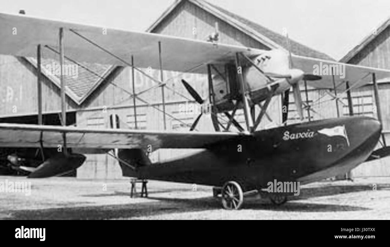 SIAI s.22-iDROVOLANTE DA COMPETIZIONE Foto Stock