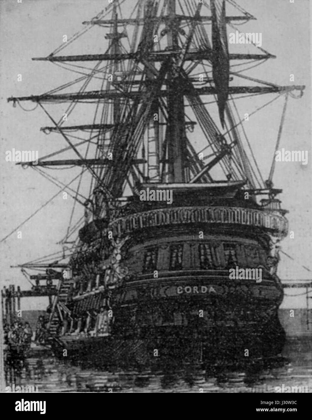 Borda-1847 Foto Stock