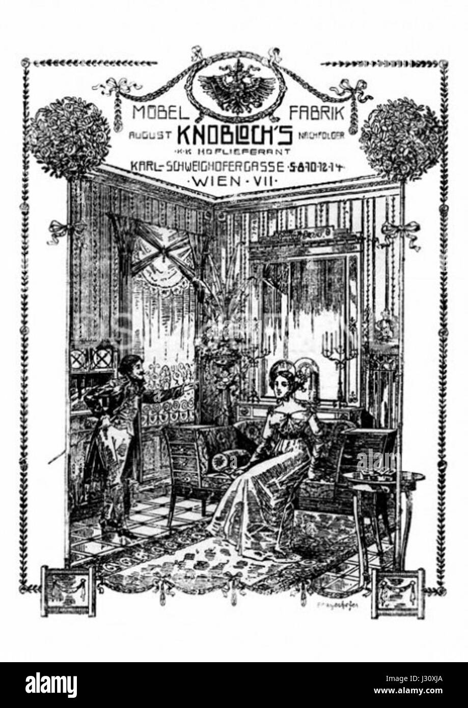 August Knobloch era una figura notevole, probabilmente un artista o un intellettuale. I suoi contributi al suo campo hanno avuto un impatto duraturo, potenzialmente nel regno dell'arte, della letteratura o del pensiero sociale. Foto Stock