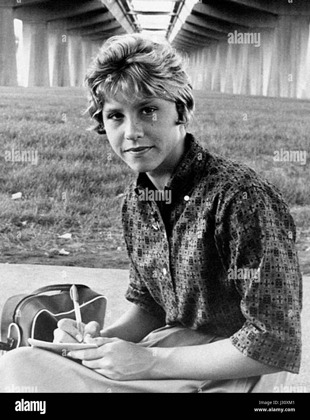 Donna de Varona è un'ex nuotatrice americana che ha vinto medaglie d'oro olimpiche negli anni '1960 È nota per i suoi risultati negli eventi freestyle di 400 m e 800 m. Foto Stock