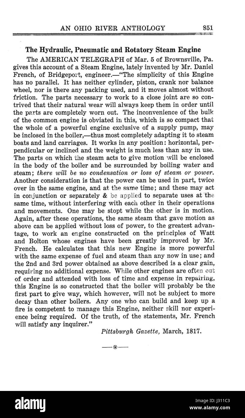 Questo documento rappresenta un numero del 1817 del *American Telegraph*, una pubblicazione storica dei primi anni dei media americani, che riflette le prime fasi della telegrafia e lo sviluppo della comunicazione negli Stati Uniti Foto Stock