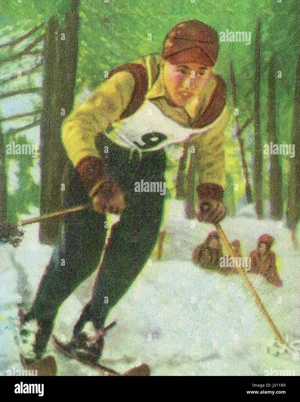 Henri Oreiller 1948 Foto Stock