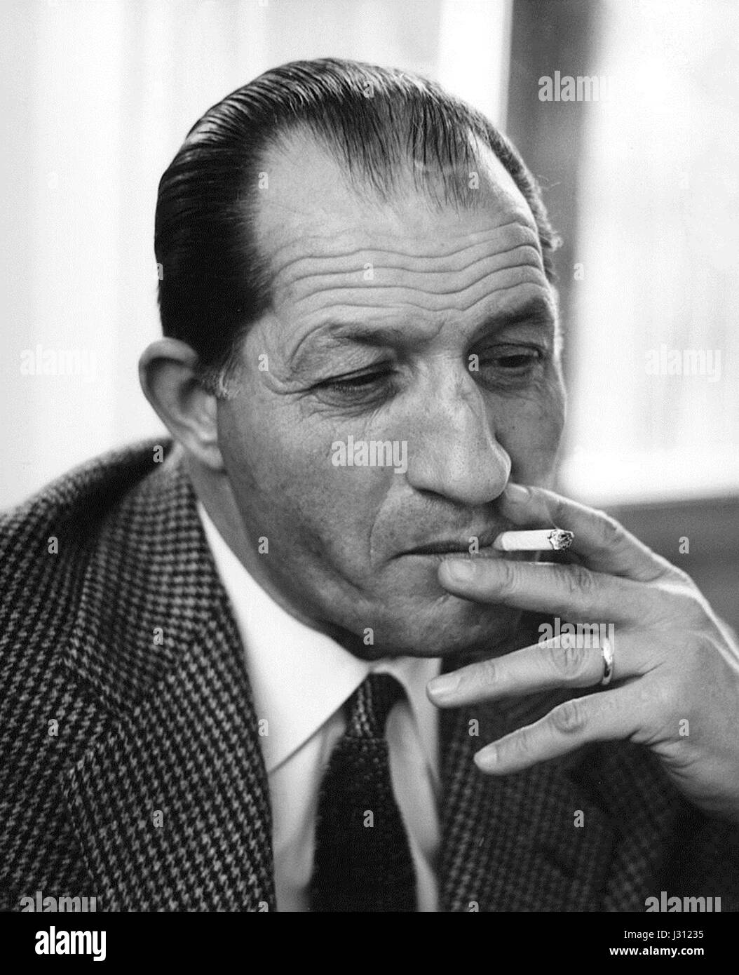 Gino Bartali 1963 Foto Stock